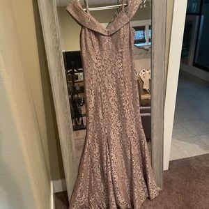 David’s bridal bridesmaid dress